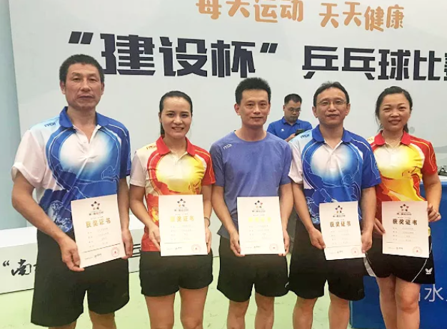 江西長運(yùn)乒乓球代表隊(duì)首秀 成績不凡
