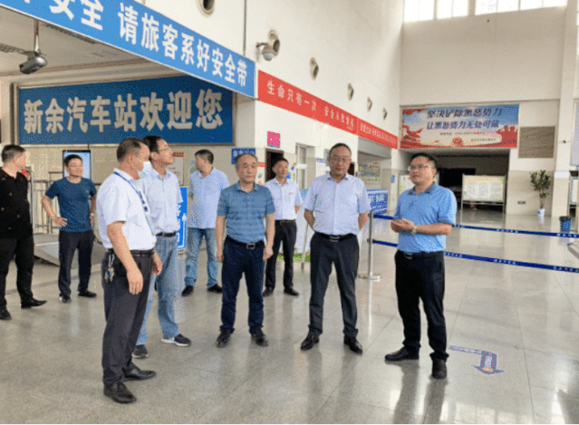 胡維泉一行前往萍鄉(xiāng)長運(yùn)、新余長運(yùn)、新余公交調(diào)研慰問