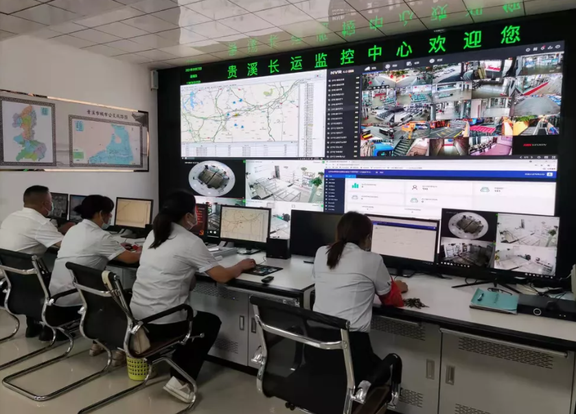 鷹潭長運：貴溪公司監(jiān)控中心、候車大廳全彩LED顯示屏正式投入使用