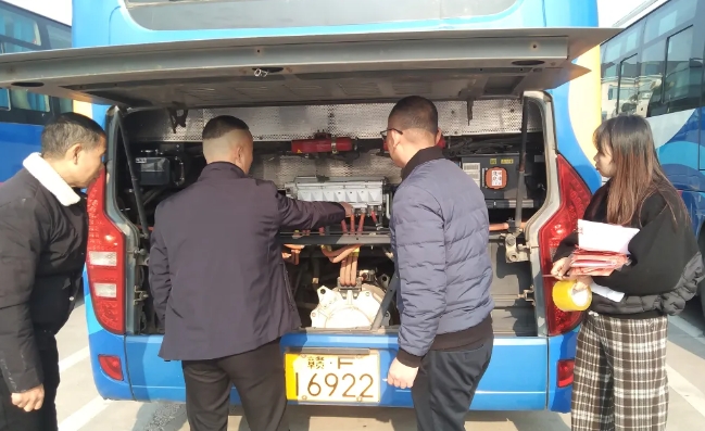 撫州長(zhǎng)運(yùn)：崇仁分公司開展今冬明春安全專項(xiàng)檢查