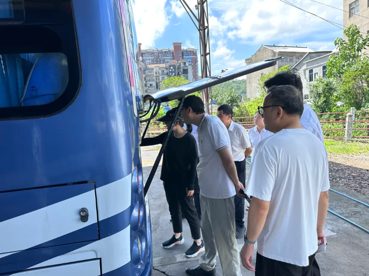 汽車管理事業(yè)部到上饒汽運(yùn)開展專項(xiàng)檢查